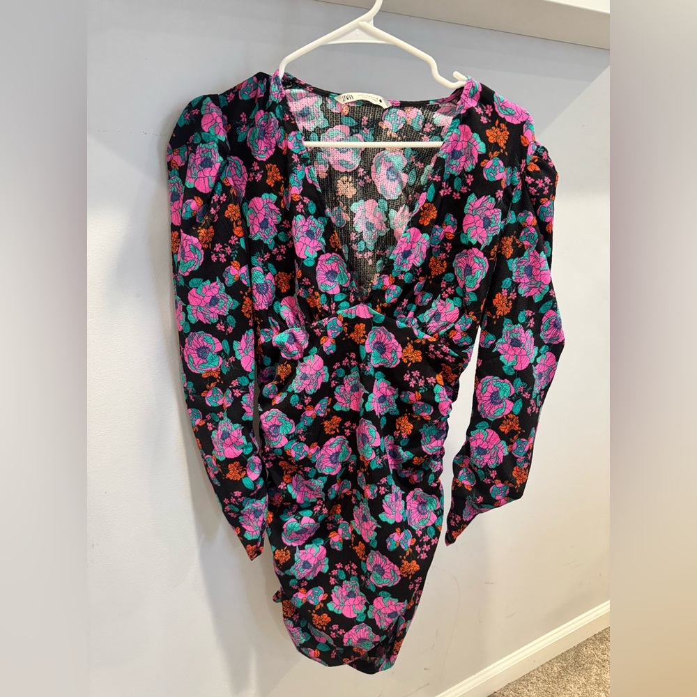 Floral Long Sleeve Dress